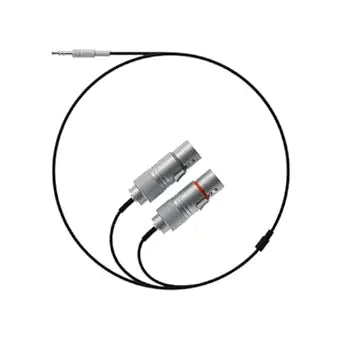 TEENAGE ENGINEERING TEXTILE CABLE 3.5MM TO 2X XLR (SOCKET)