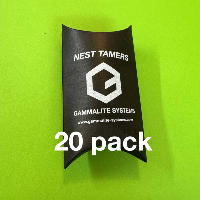 GAMMALITE SYSTEMS NEST TAMERS EURORACK CABLE MANAGEMENT SYSTEM 20PK