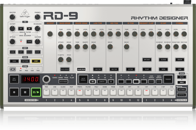 BEHRINGER RHYTHM DESIGNER RD-9