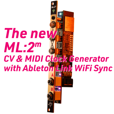 CIRCUIT HAPPY ML:2m CLOCK GENERATOR WITH ABLETON LINK