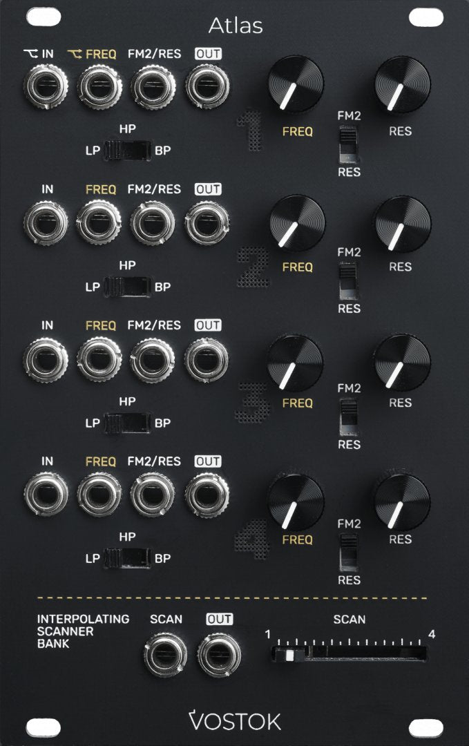 VOSTOK ATLAS QUAD CORE MULTIMODE FILTER