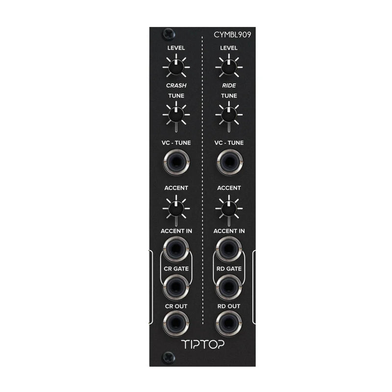 TIPTOP AUDIO CYMBL909 (CR909) BLACK