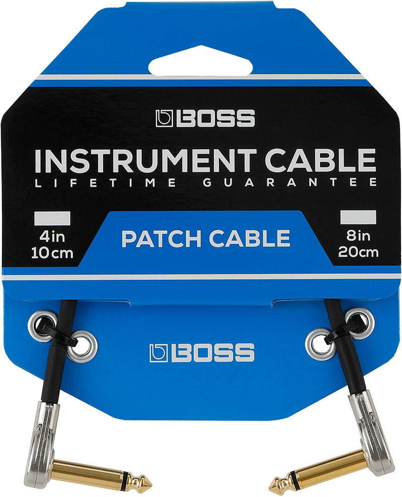 BOSS BPC-4-3 4" RIGHT ANGLE PANCAKE CABLE 3PK