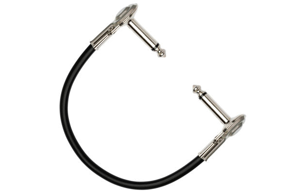 HOSA IRG-103 GUITAR PATCH CABLE LOW PROFILE RIGHT ANGLE TO SAME 3ft