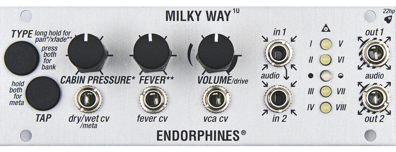 ENDORPHIN.ES MILKY WAY 1U SILVER