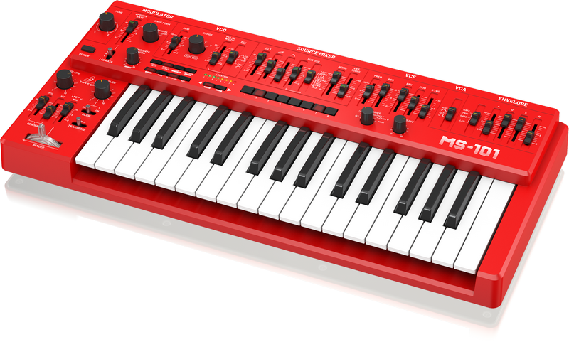 BEHRINGER MS-101 RED | PRE-LAWSUIT RARE | B-STOCK