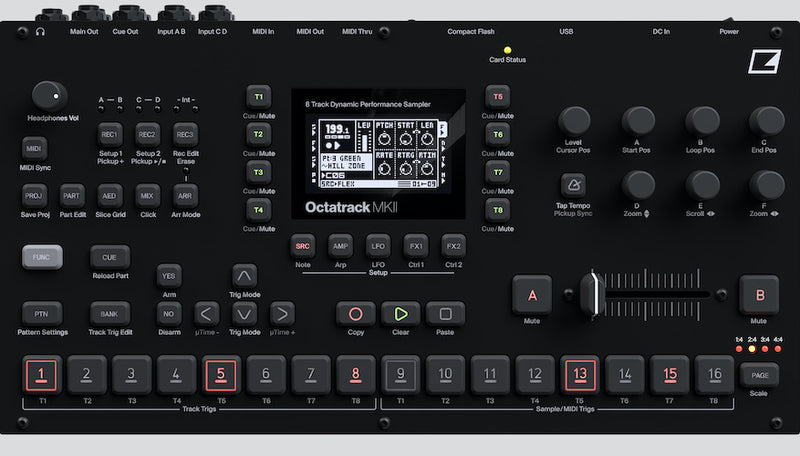 ELEKTRON OCTATRACK MKII BLACK